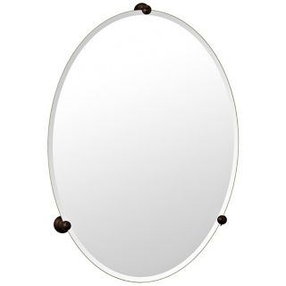 Gatco Oldenburg Bronze Finish Oval Wall Mirror   #P6592