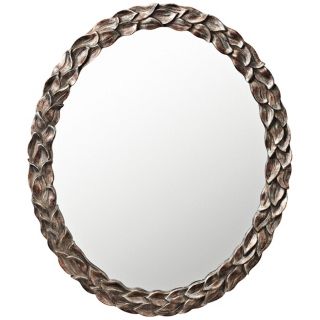 Kichler Acanthus 36" High Oval Wall Mirror   #X5867