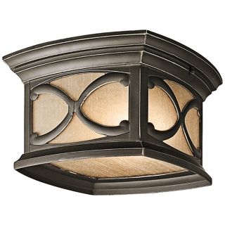 Franceasi Olde Bronze 11" Wide Indoor Outdoor Ceiling Light   #M6185