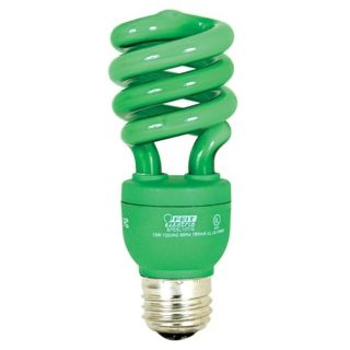 ECObulb 13 Watt CFL Twist Green Party Bulb   #78431