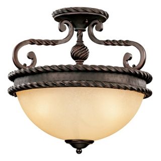 San Gallo Collection 15 3/4" Wide Semiflush Ceiling Light   #K8210