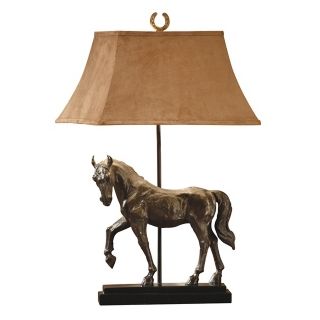 Triple Crown Race Horse Table Lamp   #J1262