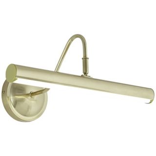 LED 16" Wide Brass Picture Light   #X8589