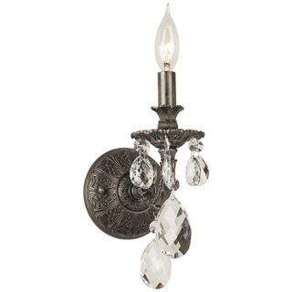 Schonbek Milano Collection 13 1/2" High Crystal Wall Sconce   #K6131