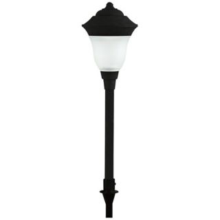 Black Finish Lantern 17 1/2" High LED Path Light   #T5694