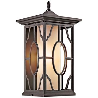 Mackenzie Bronze Finish 18 1/2" High Outdoor Wall Light   #M6164