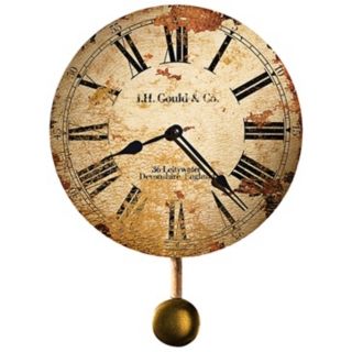Howard Miller J.H. Gould 13" High Antique Wall Clock   #X5313