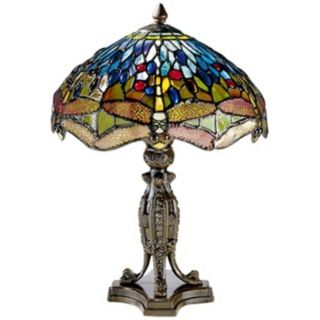 Dale Tiffany Museum Collection Dragonfly Table Lamp   #93251