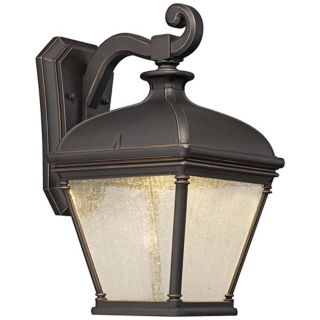 Lauriston Manor 15 3/4" High Bronze LED Outdoor Wall Light   #Y0304