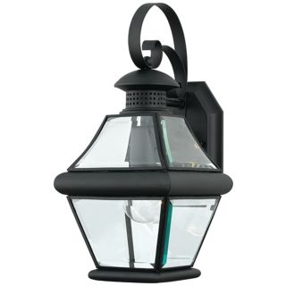 Rutledge Collection Black 15" High Outdoor Wall Light   #M8859