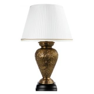 Frederick Cooper Dominea Repousse Blossoms Table Lamp   #01337