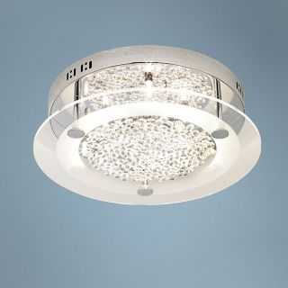 Possini Euro Crystal Disc 15 3/4" Wide Ceiling Light Fixture   #26646