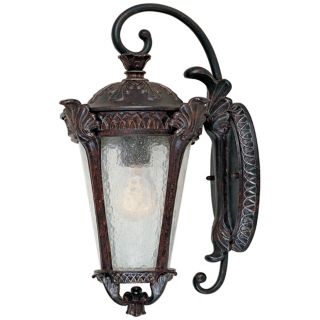 Pompia Distressed Bronze 17" High Outdoor Wall Light   #J6486