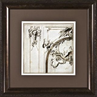 Archway Details II Print Under Glass 19 1/2" Square Wall Art   #H1909