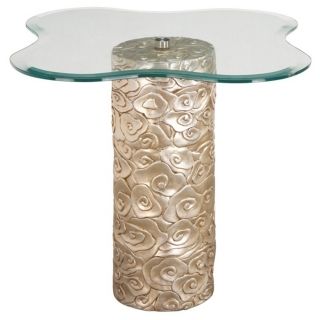Floral Base Mini Accent Table   #G2781