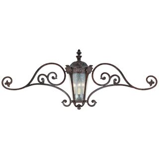 Pompia Distressed Bronze 21" High Outdoor Wall Light   #J6494