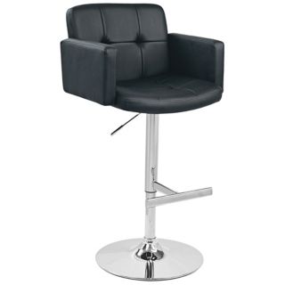 Stout Black Adjustable Bar Stool or Counter Stool   #N2538