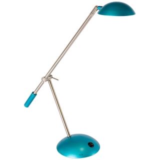 Mighty Bright LUX Dome Blue Steel LED Desk Lamp   #V0810