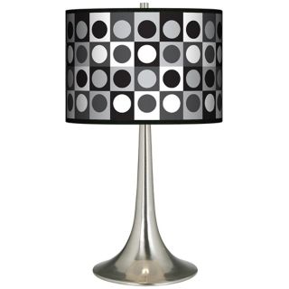 Gray, 21 In.   25 In., Contemporary Table Lamps