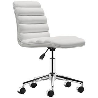 Zuo Admire White Office Chair   #T2466