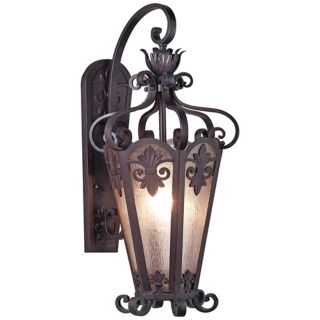 Lonsdale 28" High Antique Sable Outdoor Wall Light   #W5033