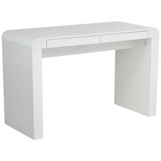 Cana Contemporary White Desk   #W4162