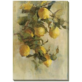 Lemon Branch Limited Edition Giclee 33" Wide Wall Art   #L0342