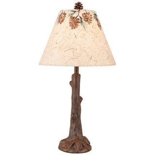 Tree Trunk with Roots Accent Lamp   #P4015