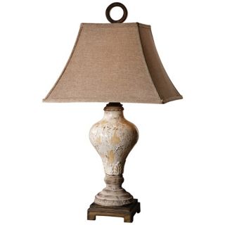 Uttermost Fobello Rustic Ceramic Table Lamp   #R7935