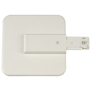 Lightolier Live End Canopy Feed in White   #38097