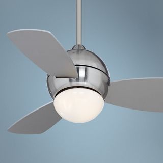 30" Casa Vieja Evoke Ceiling Fan with Light   #W9600