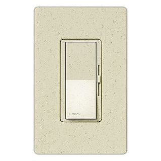 Lutron Diva SC 600W Single Pole Stone Colored Dimmer   #31200