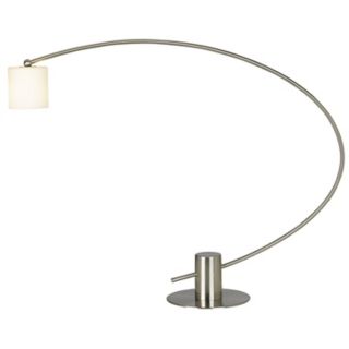 Satin Nickel Arc Desk Lamp   #12821