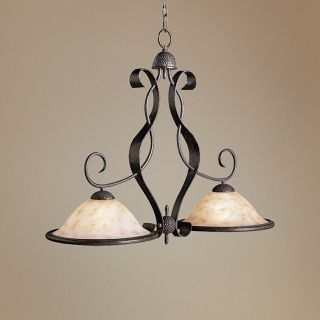 High Country Collection 41" Wide Island Chandelier   #74942