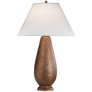 Robert Abbey Beaux Arts Copper 34" High Table Lamp   #P3205
