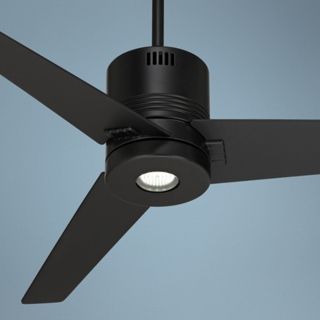 44" Casa Metro LED Energy Efficient Matte Black Ceiling Fan   #V0198