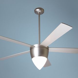 52" Modern Fan Nimbus Matte Nickel with Light Ceiling Fan   #J3953