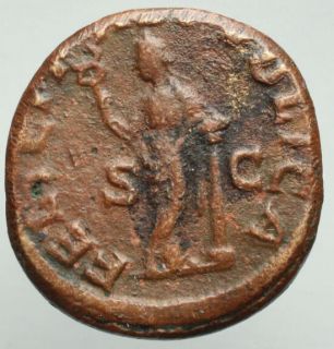 14828 Julia Mamaea Bronze Sestertius Felicitas Struck 228 Ad Ancient