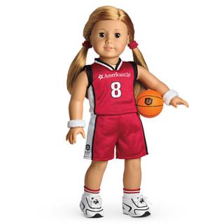 New American Girl MYAG Basketball Outfit for Dolls Charm Gym Athlete
