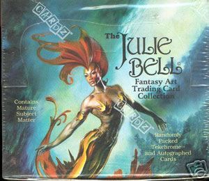 Julie Bell Fantasy Art Trading Card Case 8 Boxes