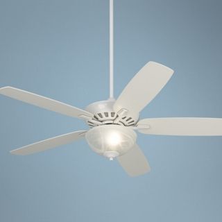 52" Journey White Ceiling Fan with ENERGY STAR Light Kit   #M2748 T4198