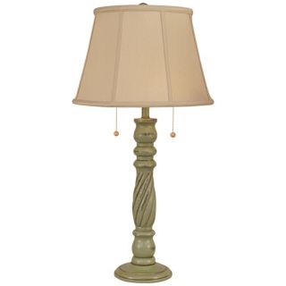 Green, Traditional Table Lamps