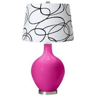 Pink, Contemporary Table Lamps