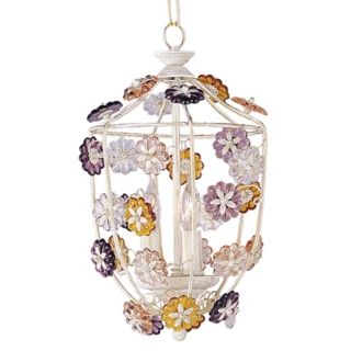 Crystorama Multicolor Lantern Pendant Chandelier   #28392