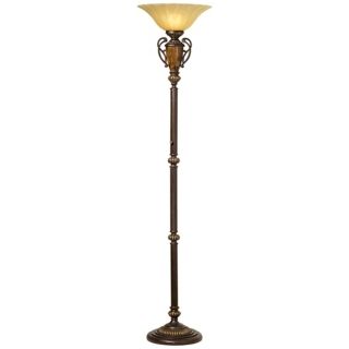 Opulent Grace Torchiere Floor Lamp   #P8778