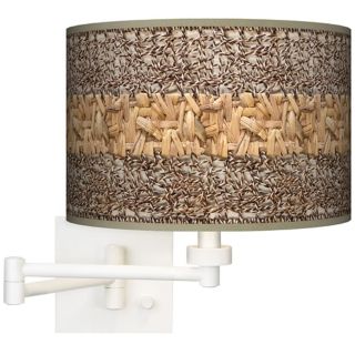 Rustic   Lodge, Plug In Wall Lamps