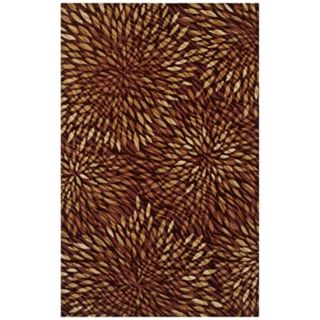 Bloom Red Area Rug   #J5525