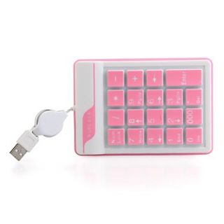 EUR € 10.29   usb 19 key numeriek toetsenbord siliconen / numpad