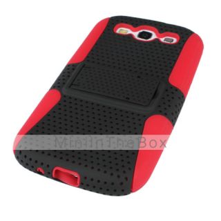 USD $ 5.49   Detachable Mesh Hybrid Hard Silicone Protective Case with