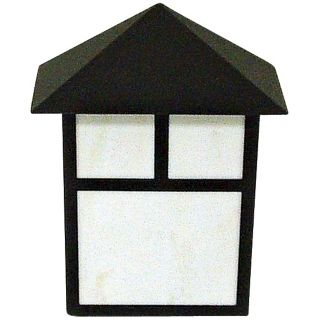Bronze Mission Style Outdoor Wall Lantern   #77341